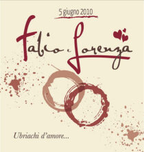 etichetta bottiglia vino per matrimonio - cod. M041V