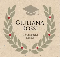 MLR01V etichetta per laurea